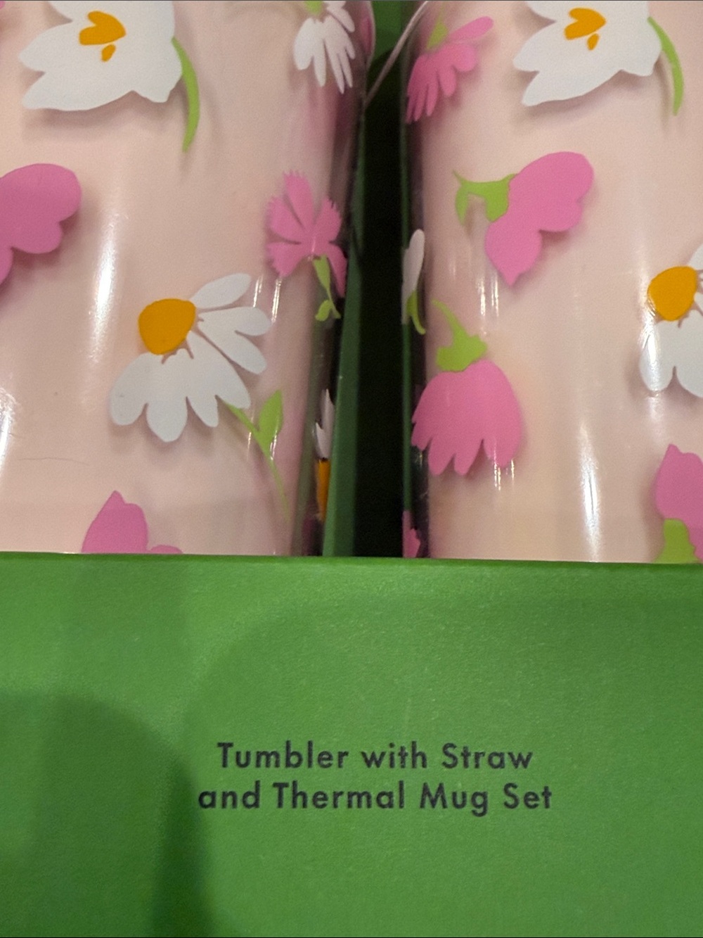 kate spade floral waltz Tumbler and thermal mug set nwt - Picture 3 of 5
